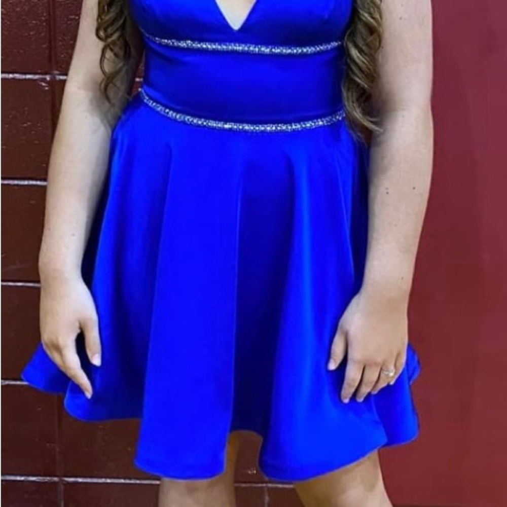 Elegant Blue Dress